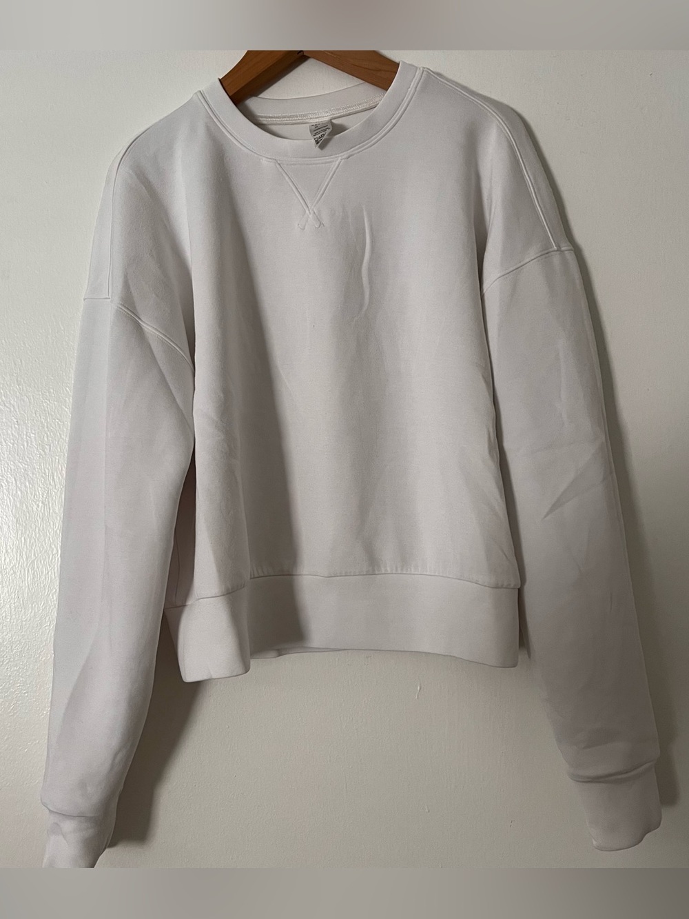Spanx AirEssentials Crew sweatshirt XS Powder